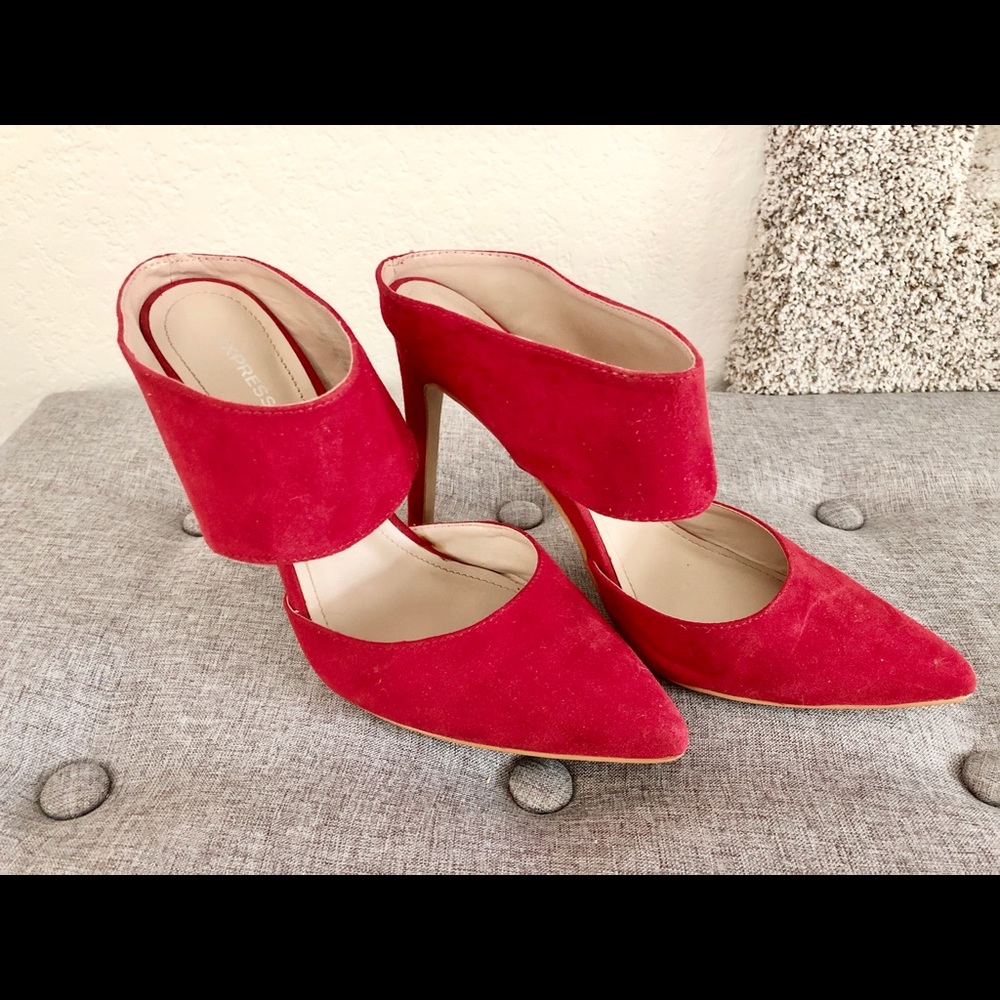 Express Slip On Stiletto Heels size 8.5